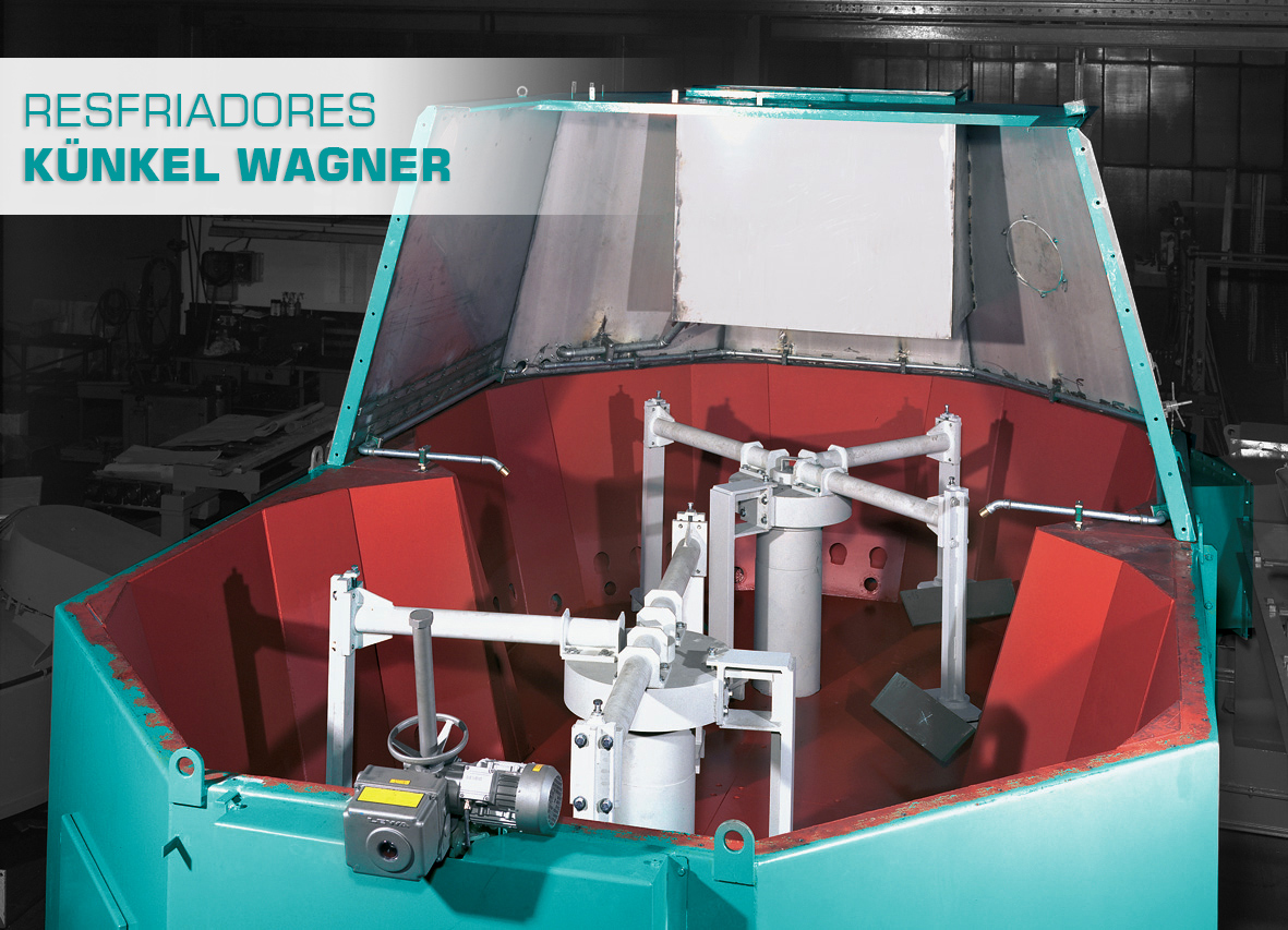 Eco Sand é a 1ª empresa mundialmente licenciada para fabricação de equipamentos Künkel Wagner