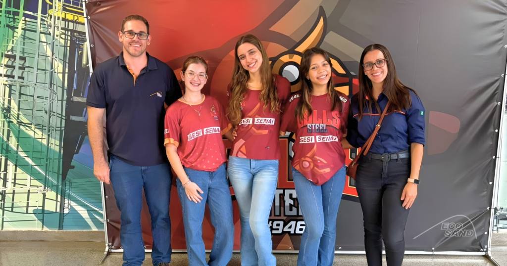 Eco Sand Visita o SENAI e o Curso de Robótica